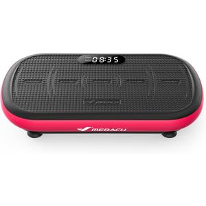 Merach CV40 Curved Vibration Plate Exercise Machine with 440lbs Capacity
200W Powerful Motor, 13mm Amplitude, Shake Plate for Lymphatic Drainage, Bluetooth, Silicone Pedal, Resistance Band, Home Gym
