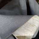 Washable Area Rug 8x10, Large Soft Rugs for Living Room Vintage Beige 8x10 Area Rugs for Bedroom Dining Room Floral Non-Slip Thin Rug