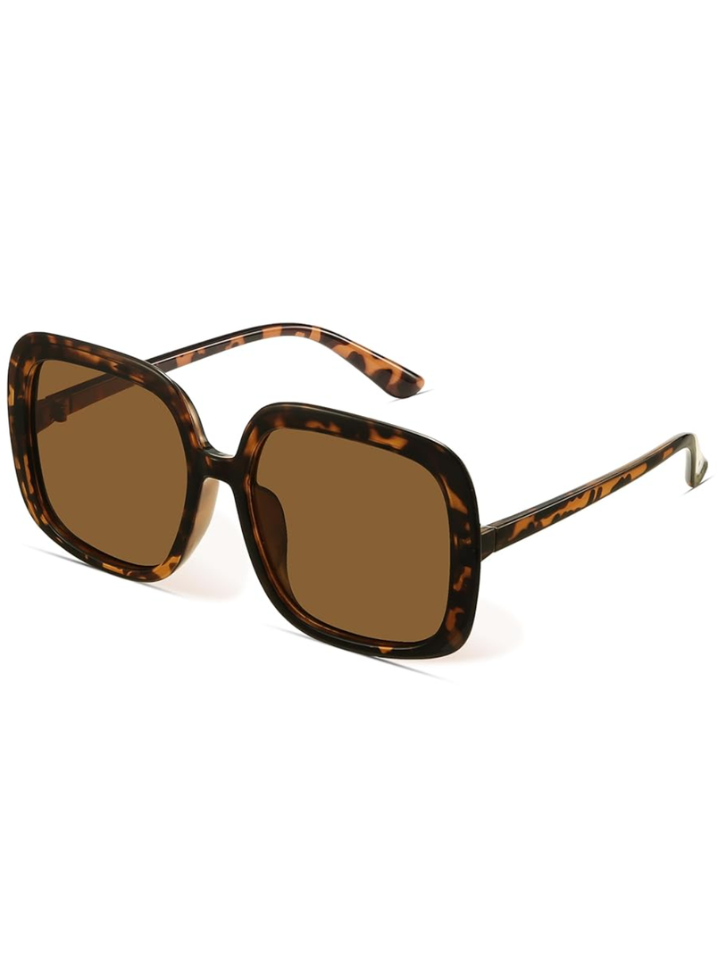 miyya Oversized Polarized Sunglasses Women, Trendy Retro Sun Glasses for Women 2025, Oversized Shades