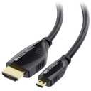 Cable Matters High-Speed Long 4K Micro HDMI to HDMI Cable - 25ft, Ideal for Tablet, Notebook, Camera, Raspberry Pi 4 and Raspberry Pi 5