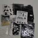 Official Teenager 13th Birthday Decorations Black for Boys, Number 13 Birthday Star Foil Balloons Confetti Balloons for Boys 13 Years Old(13th Black)