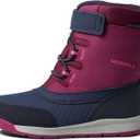 Merrell unisex-child Snow Storm Waterproof (4 Toddler, Berry/Navy)