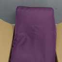 HolidayIdeas Fitted Tablecloths for 8 Foot Rectangle Table, Wrinkle Resistant Washable Table Cover 30x96 Inch for Vendor Booth Display, Banquet, Trade Show, Purple, 4 Pcs