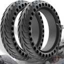 50/75-6.1 Scooter Tire, 8.5x2 Inch Solid Tires for OKai Gotrax GXL V2 Apex XL XR Hiboy S2R Xiaomi M365 Pro 2 Hover 1 Electric Scooter Replacement Wheels, 8 1/2X2 Tubeless Front Rear Tyre