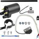 166-0820 166-0785 Ignition Coil Kits W/Ignition Module Compatible With Onan P218g/P220g for John Deere 316 317 318 420 Replaces Onan 166-0767 Ignition Control Module