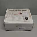 Portable Bottle Warmer for Travel with Glass Bottle, 8 Adapters, Baby Bottle Warmer for Breastmilk On The Go, Double Leak-Proof, Fast Heating, Multi-Level Temperature Control, Automatic Warm-Keeping