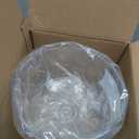 Essentials Clear Plastic Elegant Pedestal Trifle Bowl 120 Oz