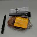 Minetom Solar String Lights for Outside, 33Ft 100 LED Outdoor Solar Fairy Lights, 8 Modes Balcony Lights for Tree Patio Christmas Party Wedding Decor (Warm White)