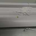 Cordless Light Filtering Mini Blind, 45 x 64 in, Pearl White