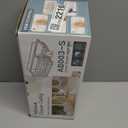 Shower Caddy, 3 Pack Large Capacity Bathroom Organizers and Storage, No Drilling Adhesive Rustproof Shelves with Soap Holder, Home Decor, Silver