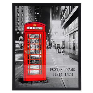 Giftgarden 24x36 Poster Frame Black, 36x24 Metal Picture Frame for Wall Display, 1 Pack