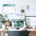 5 x Calendar 2025-2026, 18 Months Wall Calendar July 2025 to Dec 2026 Calendar with Julian Dates, 11" X 8.5" (Colorful)