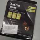 48 Pack Ant Killer Gel Bait, Long Lasting Indoor & Outdoor Ants Bait for Effective Ant Control, Safe & Easy to Use Pest Control for All Common Household Ants, Mess-Free Gel Stations (Blue)