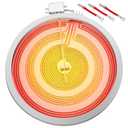  WB30T10126 12" Electric Range Triple Radiant Surface Element by Puxyblue Fit for G-E Electric Cooktop Replace for 1474212 AP4344521 PS2321560 EAP2321560 PP972TM2WW PS968DP1BB