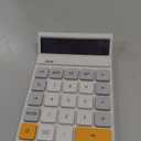 12 Digits Desktop Calculator with Large LCD Display and Sensitive Button, for Home, Office, School, Class and Business, 4 Function Small Basic Calculators for Desk
