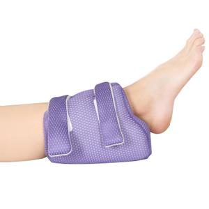 3D Heel Protectors Bed Sore Pillow Cushion for Pressure Sores,Foot Pillows Support Boot for Bedridden Patients SuppliesPurple 1 piece