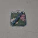 Kuhn Rikon Colori Non-Stick Straight Paring Knife with Safety Sheath, 4 inch/10.16 cm Blade, Light Blue