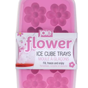 JOIE Flower Ice Cube Tray W Lid Pink Dishwasher Safe