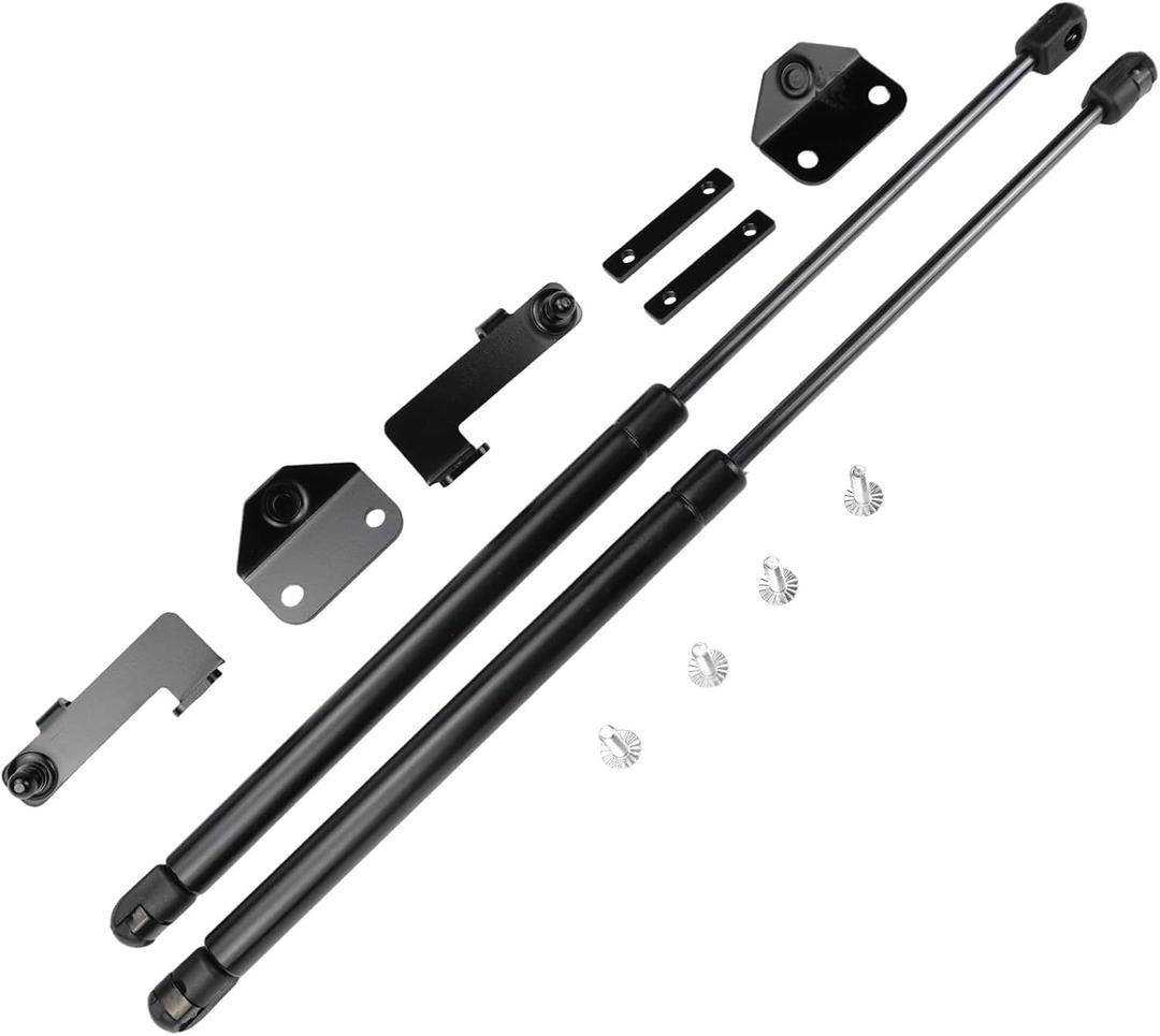 Front Engine Hood Struts Lift Support Compatible with 2018-2024 Jeep Wrangler JL 2020+ Jeep Gladiator JL