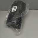 YGJT Small Can, 3 Pack 1.8 Gallons Bathroom Can, Slim Waste Basket, Round Garbage Can, Plastic Bin for Kitchen, Dorm, Bedroom, Office, Living Room, Study, Compact Spaces(Black)