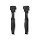 Dollar Shave Club | Razor Handle (2 Pack) Black | Replacement Razor Blade Handles | Not Compatible with Other Razor Brands