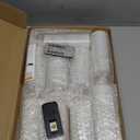 Flickering Flameless LED Candles, 9 Pcs with Embedded Star String, Acrylic LED Pillar Candles with Remote, Suitable for Home Decoration (White)