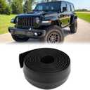 Fender Flares,Universal Flexible Car Fender Flares Wheel Arches Extention PVC Molding Trim Compatible with Jeep Wrangler Off-Road Ford F-150 Polaris RZR Toyato-3Inch Wide Fender