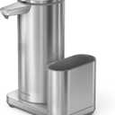 14 oz. Liquid Sensor Pump with Caddy, high-Grade Brushed Stainless Steel