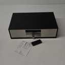 iLive Electronics Bluetooth Home Music System with CD Player, Built in Stereo Speakers, Includes Remote, Black (IHB340B)