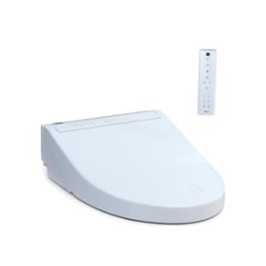 TOTO® WASHLET® C5 Electronic Bidet Toilet Seat with PREMIST and EWATER+ Wand Cleaning, Elongated, Cotton White - SW3084#01