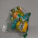 Baby Toys Push Cars for 1 2 3 Year Old Friction Powered Construction 3 Pack Friction Vehicle Set Excavator Dumper Cement Mixer Truck Lights and Musial Toys Birthday Gifts for Toddlers 1-3