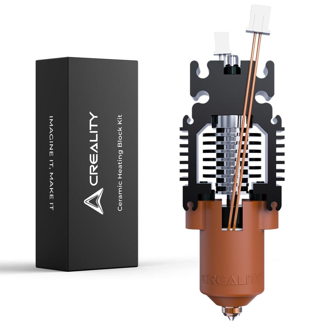 Creality Official Ender 3 V3 SE/KE Upgrade Hotend Kit, with Quick-swap Nozzle Kit, Supports 300C High Temperature and 600mm/s High-Speed Printing, Ceramic Heating Block Kit for Ender 3 V3 SE/KE