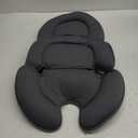 Innokids Head and Body Support Pillow Infant Car Seat Insert for Newborn to Toddler Stroller Cushion (Grey)