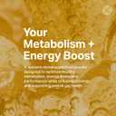 Proper, The Yellows Metabolism and Energy Boost, Sugar Free Energy Drink Powder with 100mg Caffeine. No Creatine or Beta-Alanine. 15 Servings, Pineapple Mango Drink Mix for Men and Women