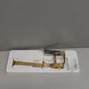 Slim Watch Band Compatible with Apple Watch 38mm 40mm 41mm Metal Stainless Steel Watchband Suitable for iWatch 10/9/8/7/6/5/4/3/2/1/SE Series Women Luxury Strap (Gold)