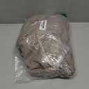 FLYMEI Patio Cushion Covers 22x20x4 Waterproof Outdoor Cushion Cover Replacement 4Packs Outdoor Seat Cushion Slipcover for Rattan Chair Sofa, Taupe