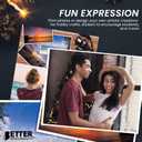 Better Office Products Self-Adhesive Photo Paper, Sticky Photo Paper, Glossy, 8.5 x 11 Inch, 100 Sheets, 135 gsm, Letter Size, 100 Count Pack