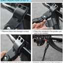 TOPCABIN Bicycle Adjustable Aluminium Alloy Bike Bicycle Kickstand Side Kickstand Fit for 22" 24" 26"- Black