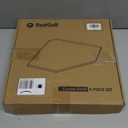 Realgulf Corner Shelves 4-Pack for Bathroom & Kitchen, Space-Saving Floating Corner Wall Shelf with Easy Installation- Grey (Set of 4)