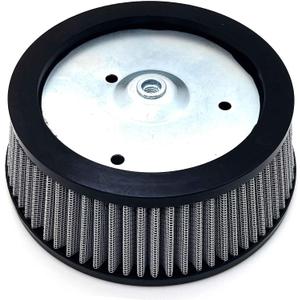 Harley Air Filter Engine Air Cleaner Motorcycle Air Filter for Harley 1999-2017 Dyna, 2000-2015 Softail, 1999-2007 Touring (NOT For 2008-2016 Touring/Trike) (Grey)