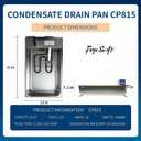 CP815 Commercial Refrigeration Condensate Drain Evaporator Pan