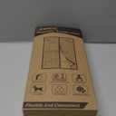 Magnetic Screen Door, Door Screen Magnetic Closure-Keeps Bugs Out Let Breeze in, Heavy Duty Mesh - Pet and Kid Friendly, Works with Front Doors, Sliding Doors (Fit Door Size 36 x 98 Inch) (Black)