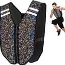 PROIRON Weighted Vest Soft Washable for Men Women Kids 6.5lbs/11lbs/17.5lbs/22lbs,Fully Reflective Running Weight Vest,No Leakage Weighted Vest for Fitness,Workout,Weight Loss,Strength Training
