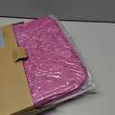 KDD Tablet Pillow Holder - 360Adjustable iPad Pillow Stand for Lap, Bed and Desk - Gooseneck Tablet Soft Pad Dock with Storage Tray and Pocket Compatible with iPad Pro 12.9, Air Mini, Phone,(Purple)