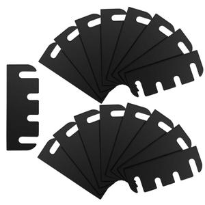 15 Pack Door Hinge Shims for Door Hinge Repair Kit, 0.050 Inch Thickness, 3.5 Inch Hinge Shims