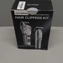 Jack & Rose Clippers and Trimmers Set, Cordless Hair Clippers for Men, Barber Clippers Set (Black)