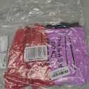 Geyoga 2 Pairs Kids Ski Gloves Waterproof Winter Mittens Warm Gloves Snow Mittens for Children(Purple and Red,36 Years)