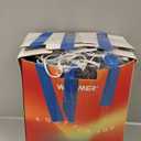 WOOMER Heated Mattress Pad Queen Dual Control - 60"x80" Electric Mattress Pad, 1-10 Heat Settings, 0.5-12H Auto Shut-Off, Removable Velvet Cover, 18" Deep Pocket, ETL Certified, Grey (Gray)