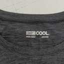 32 Degrees Cool Mens Active T-Shirt | Raglan Short Sleeve | Quick Dry | Anti-Odor (Small, Black Space Dye)