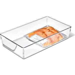 OXO Good Grips Fridge Organization Bin 8 in x 14 in - for Cheese, Meat, Fish and More